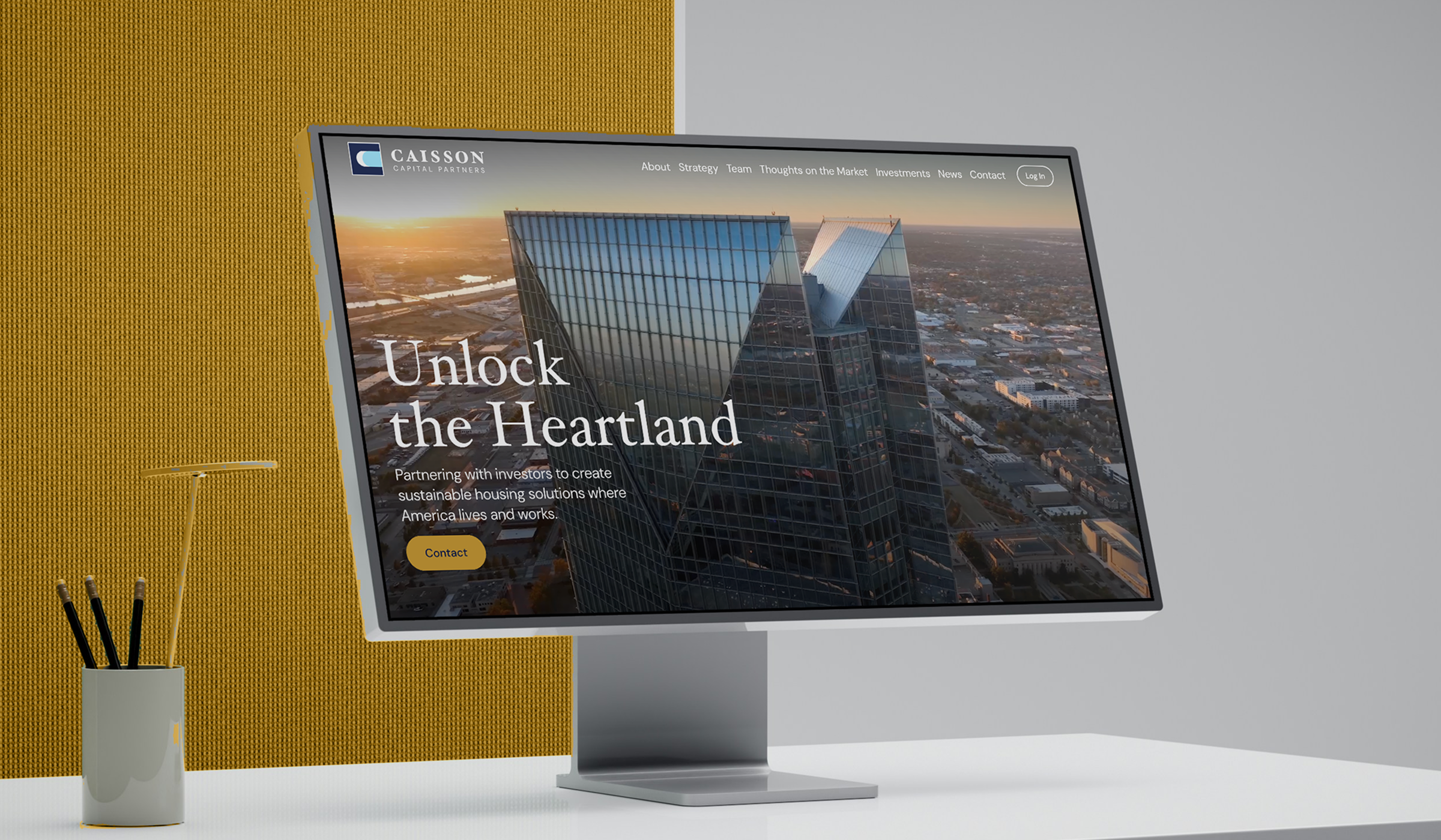 Caisson Capital Partners Website Design